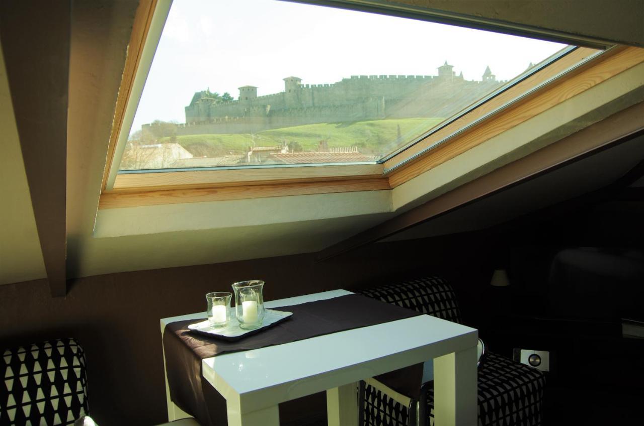 La Villa Carcassonne, piscine chauffée, Cité à 600m, Clim, Parking, Borne VE Exterior foto